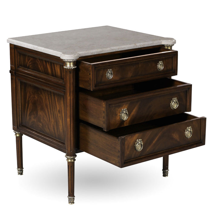 Nightstand Melissa, Marble Top | Jansen uk