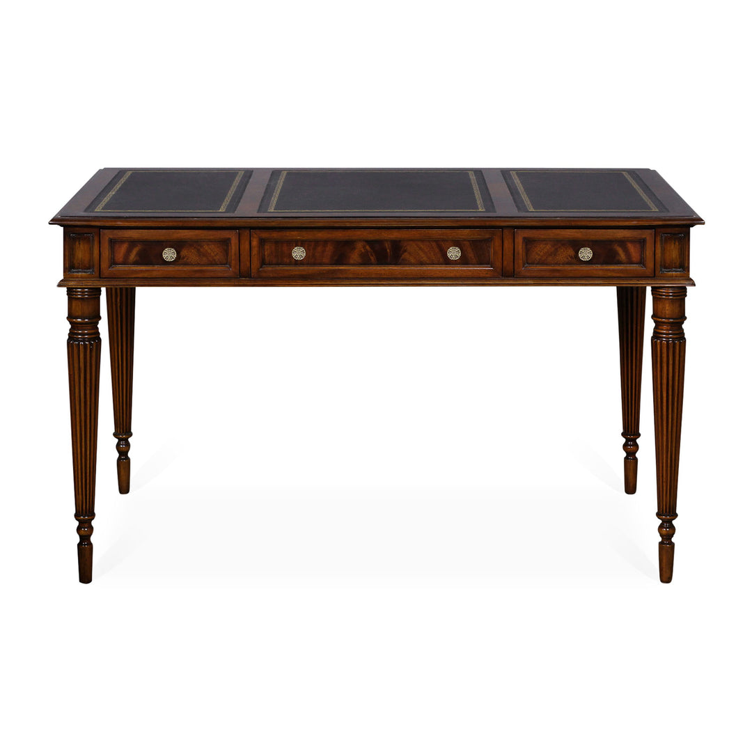 Writing Desk Irene, Leather Top | Jansen uk