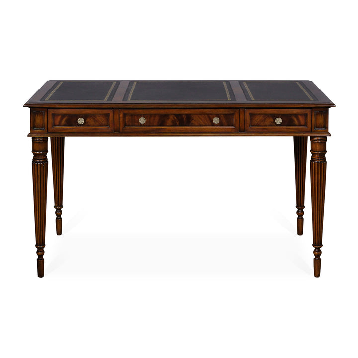 Writing Desk Irene, Leather Top | Jansen uk