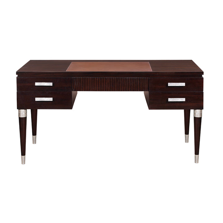 Alistair Desk, Leather Top | Jansen uk