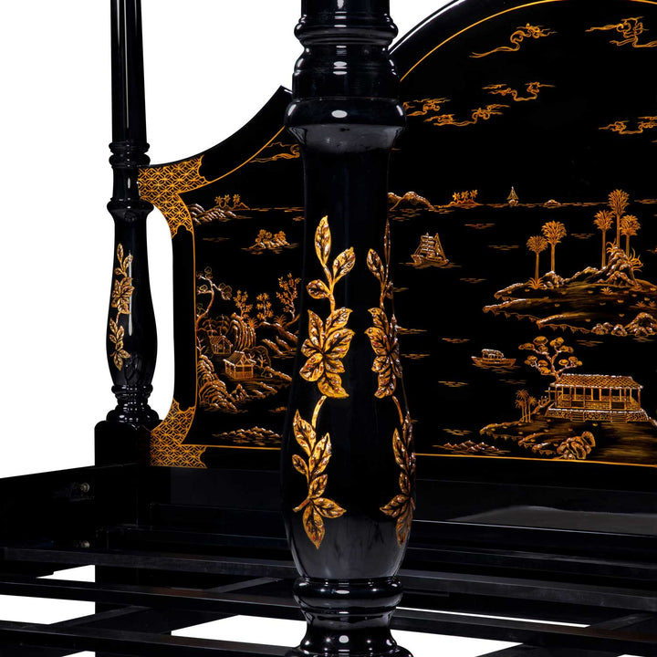 Chinoiserie QL Bed | Jansen uk