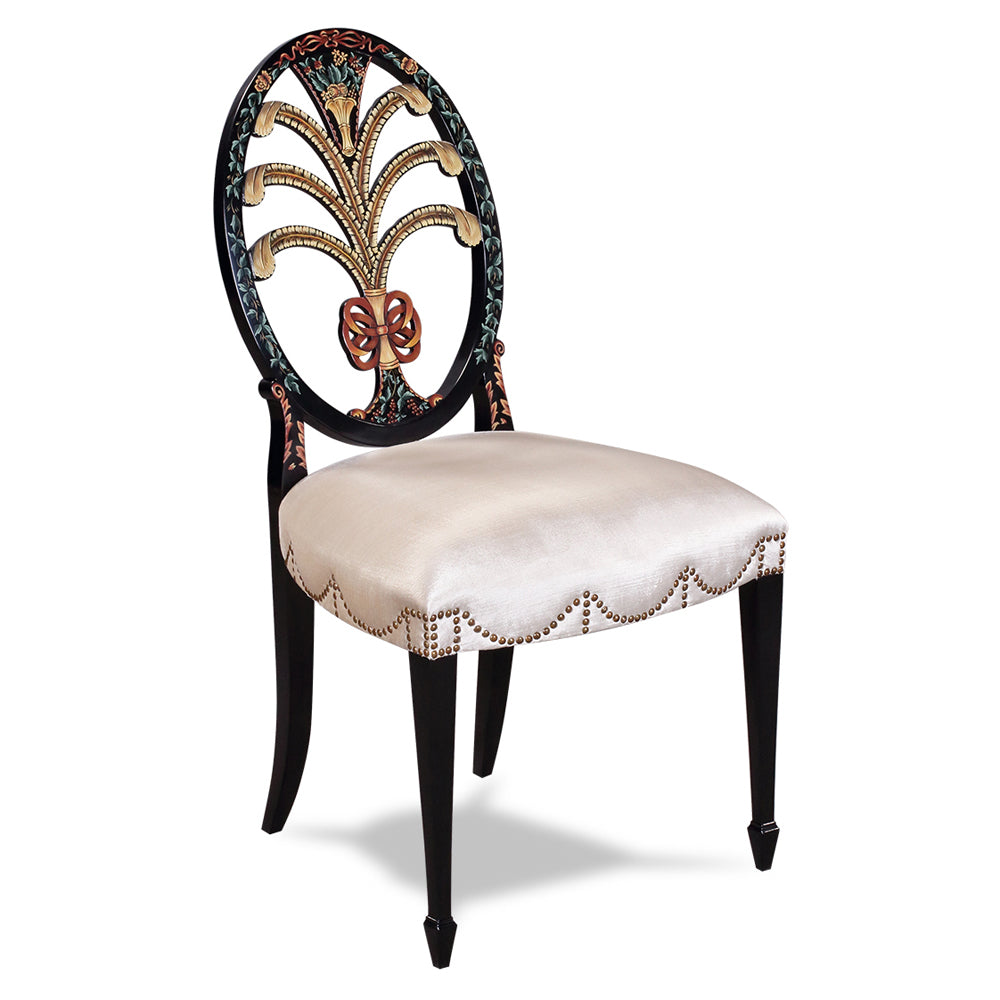 Side Chair Hepplewhite Oval Back | Jansen uk