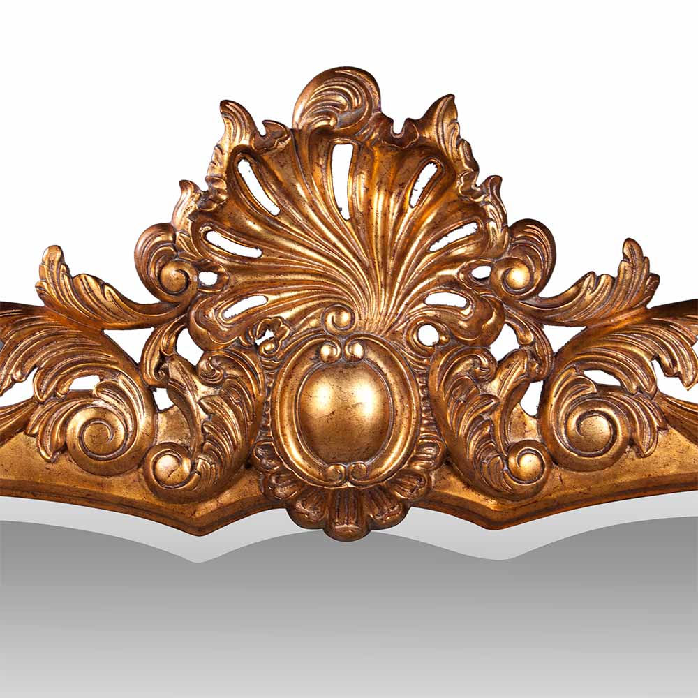 Jacqueline Carved Mirror | Jansen uk