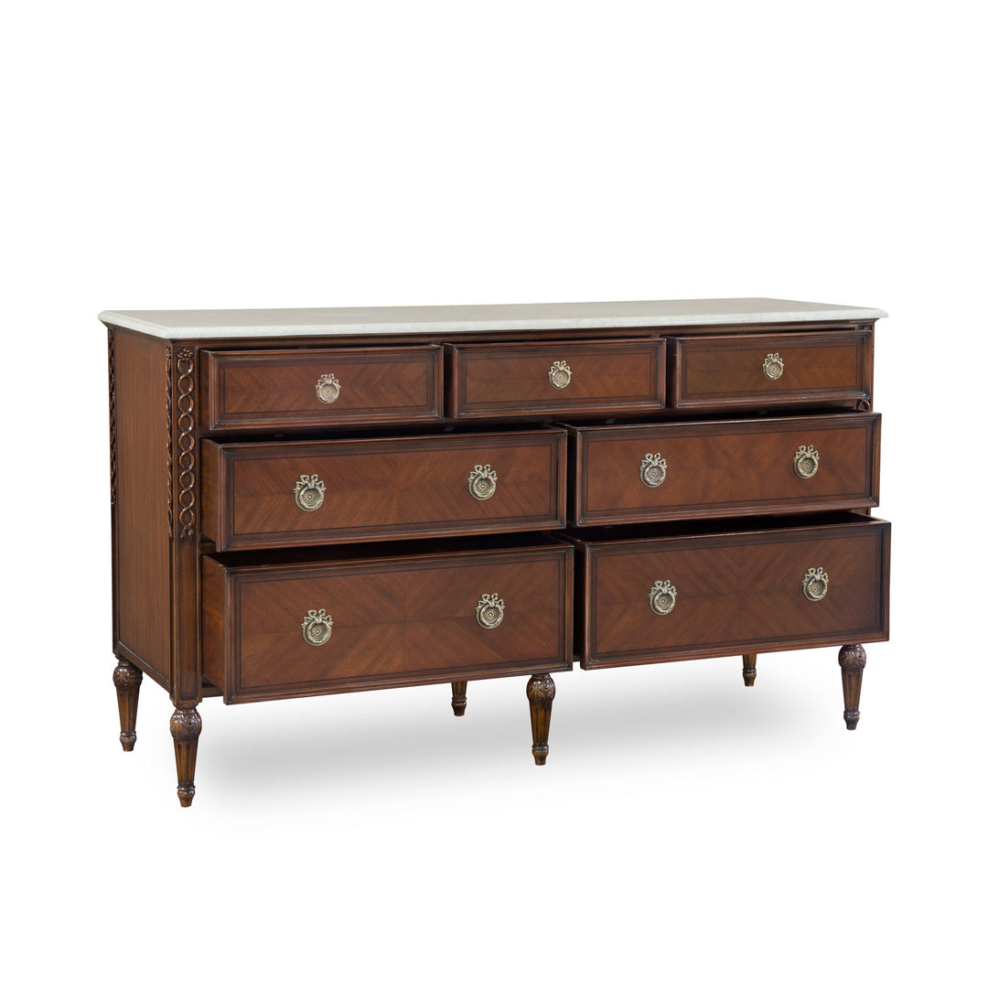 Dresser Perugia, 51cm Deep, Marble Top | Jansen uk