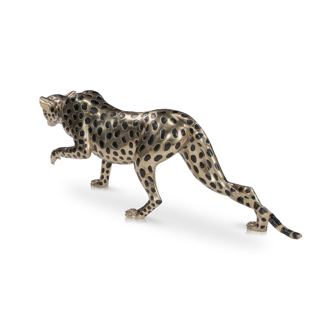 Cheetah #2 - Jansen Statue Polished with Black image 2