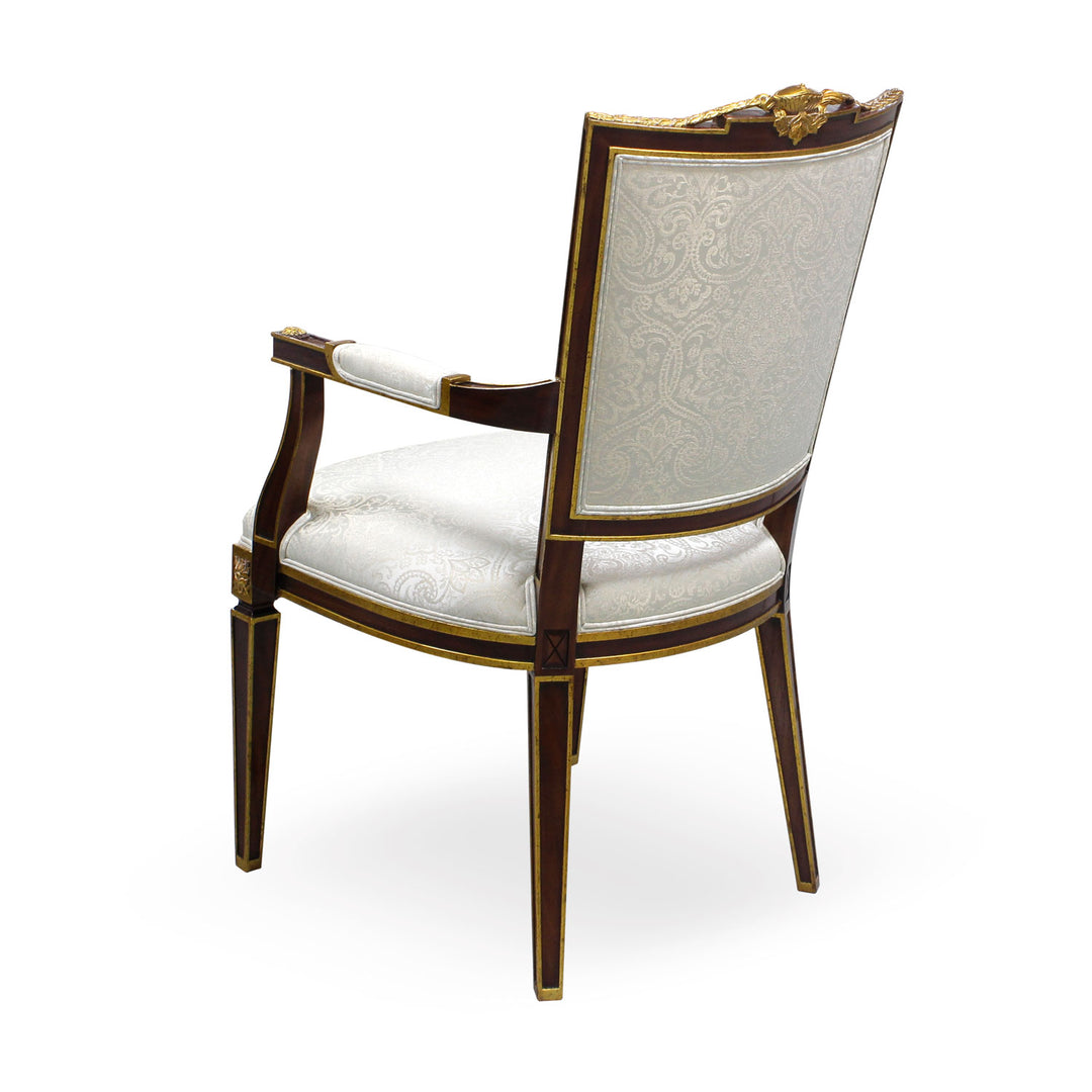 Carved Maitre Arm Chair | Jansen uk