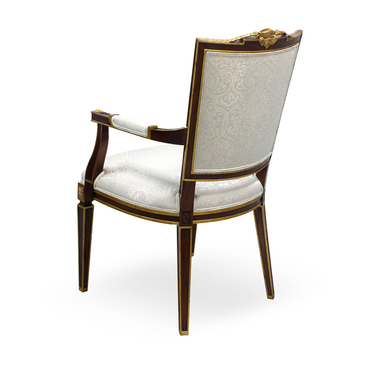 Carved Maitre Arm Chair | Jansen uk