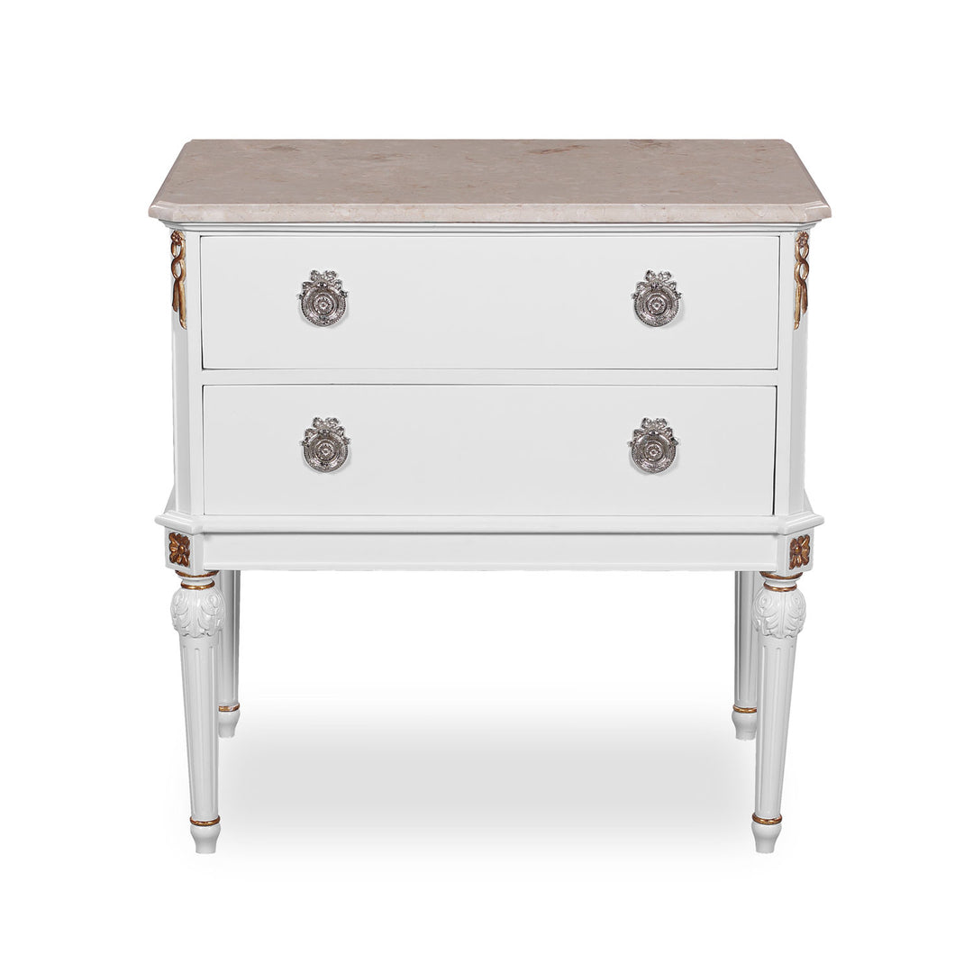 Nightstand Perugia, Marble Top | Jansen uk