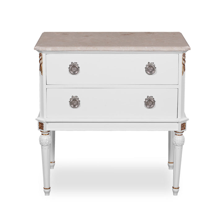 Nightstand Perugia, Marble Top | Jansen uk