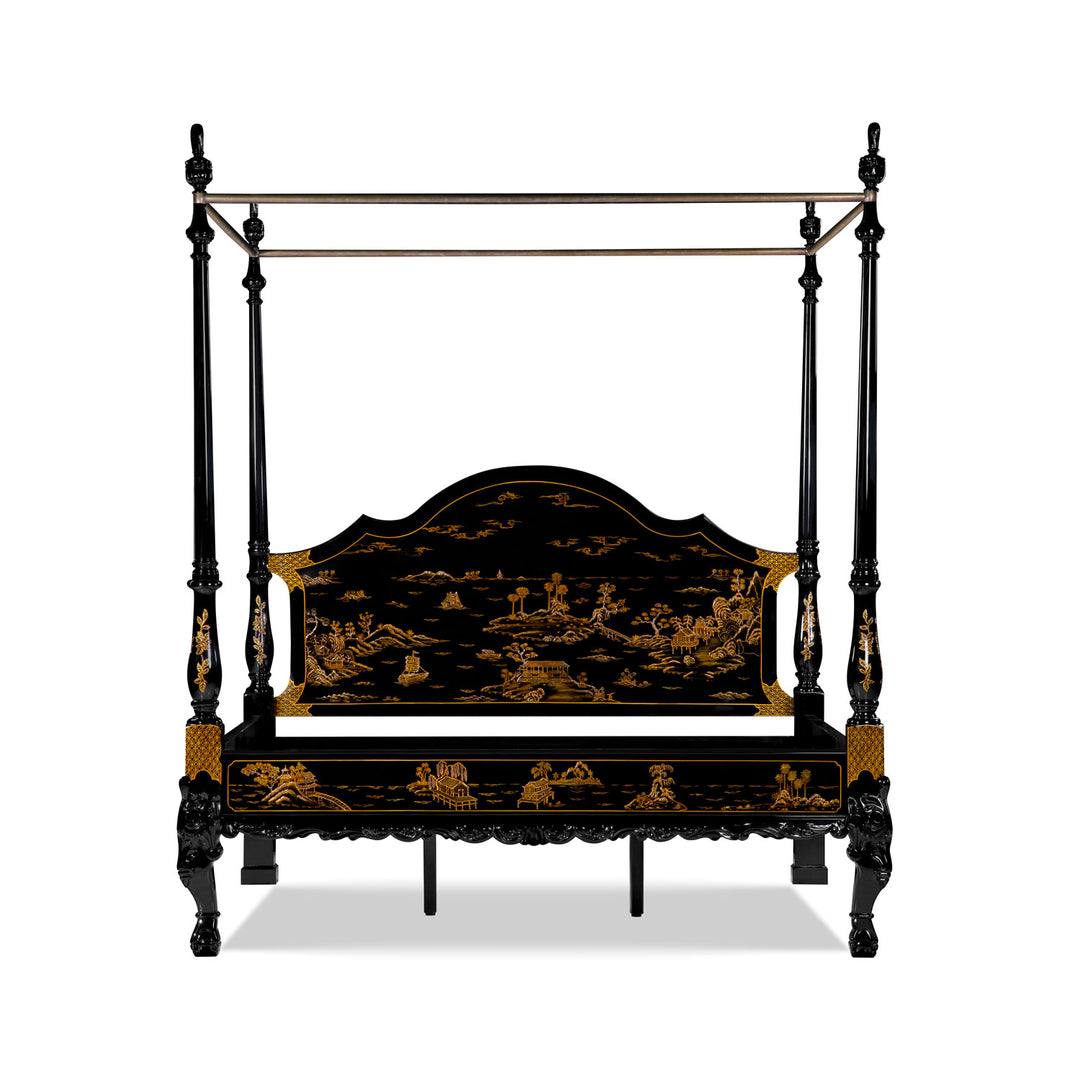 Chinoiserie QL Bed | Jansen uk
