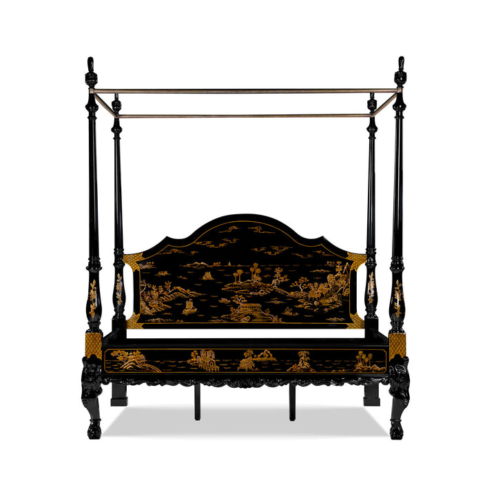 Chinoiserie QL Bed | Jansen uk