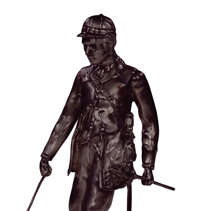 The Hunter and Dog Statue in Antique | Jansen uk