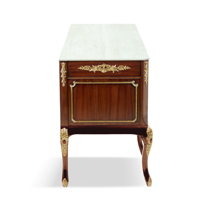 Cabriole Vanity, Marble Top | Jansen uk