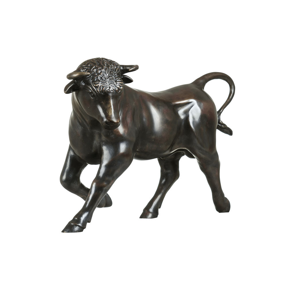 The Bull Statue in Antique | Jansen uk