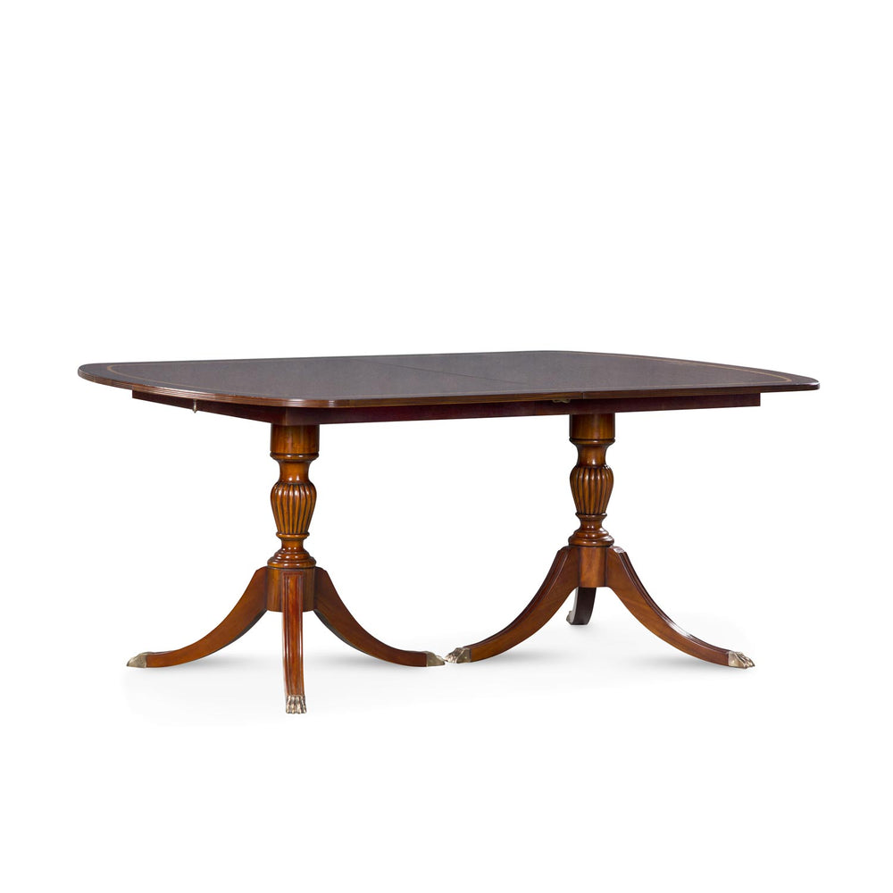 Duncan Phyfe Dining Table, Two Pedestals | Jansen uk