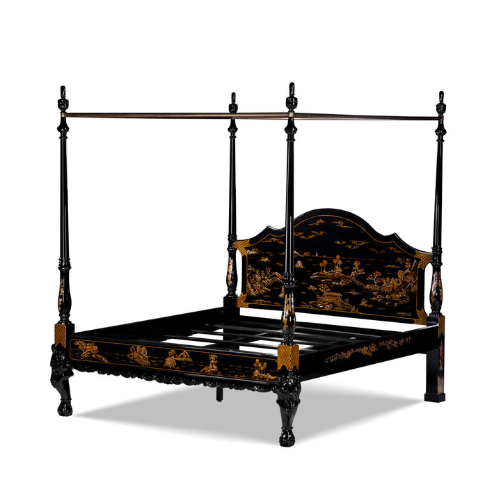 Chinoiserie QL Bed | Jansen uk