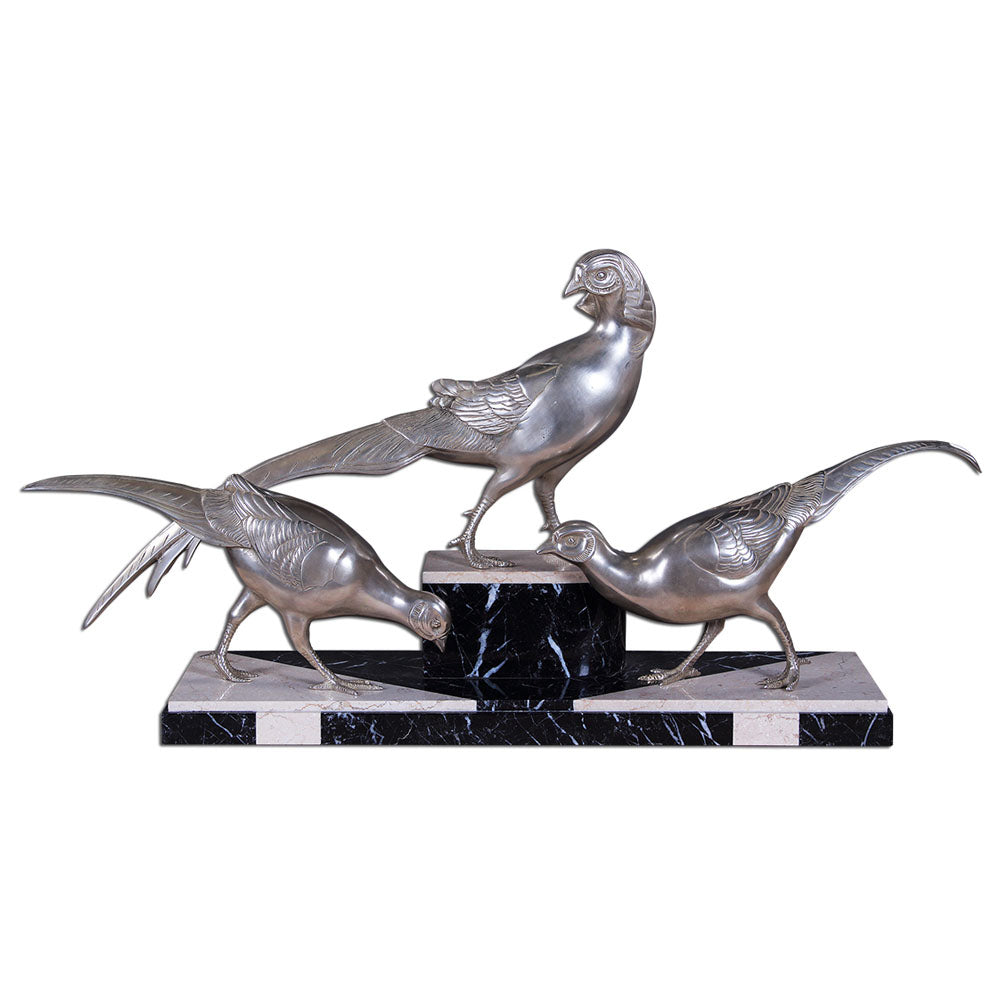 The Three Pheasants in Silver | Jansen uk