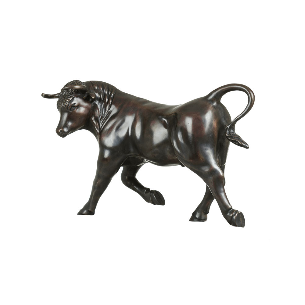 The Bull Statue in Antique | Jansen uk