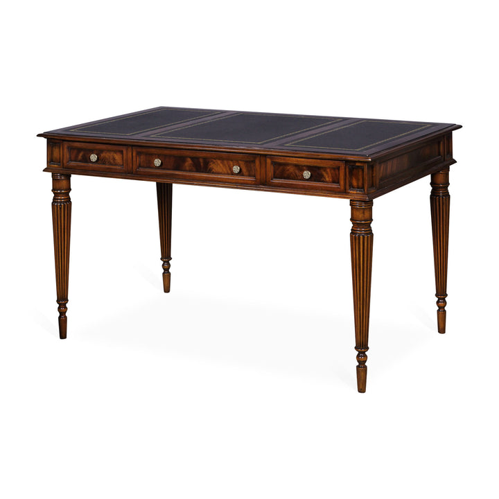 Writing Desk Irene, Leather Top | Jansen uk