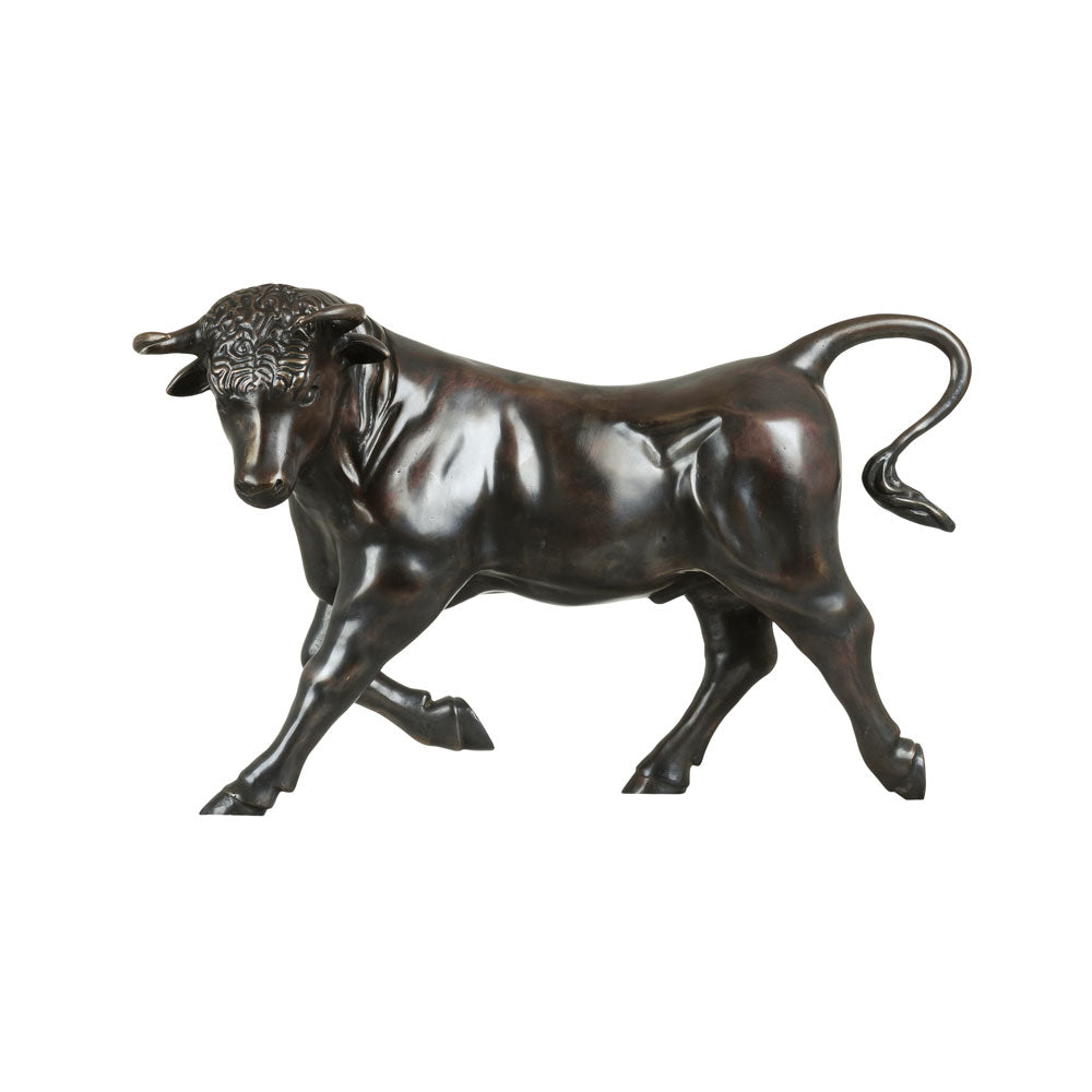 The Bull Statue in Antique | Jansen uk
