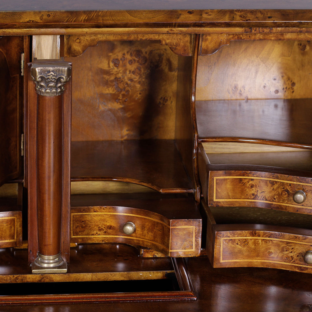 Bombe Bureau, With Leather | Jansen uk