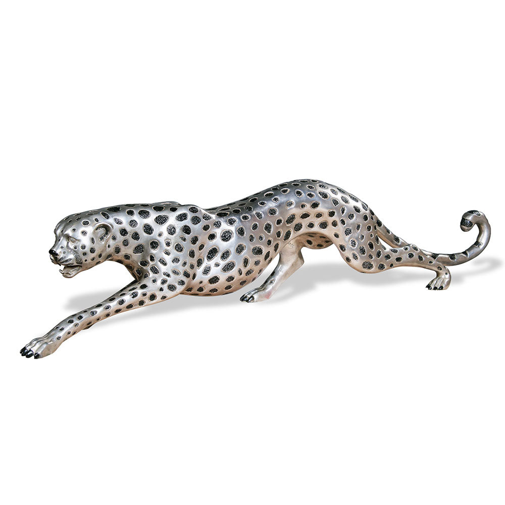 The Cheetah Statue in Silver | Jansen uk