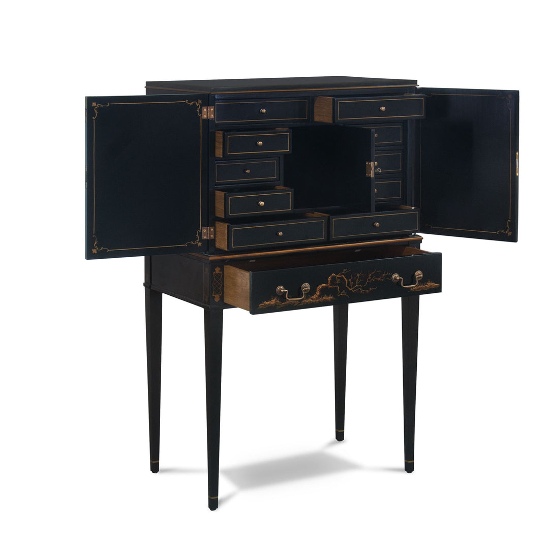 Chinoiserie Silver Cabinet | Jansen uk