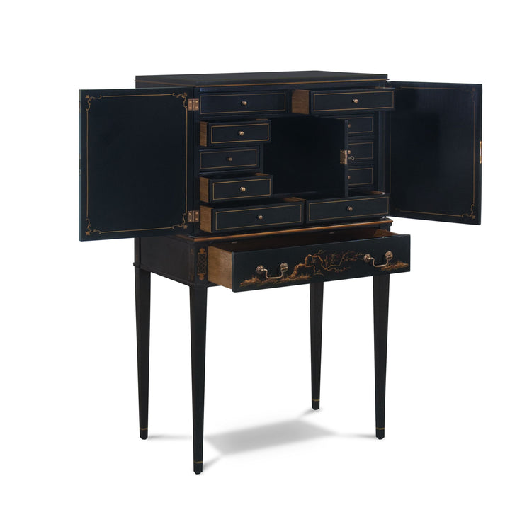 Chinoiserie Silver Cabinet | Jansen uk