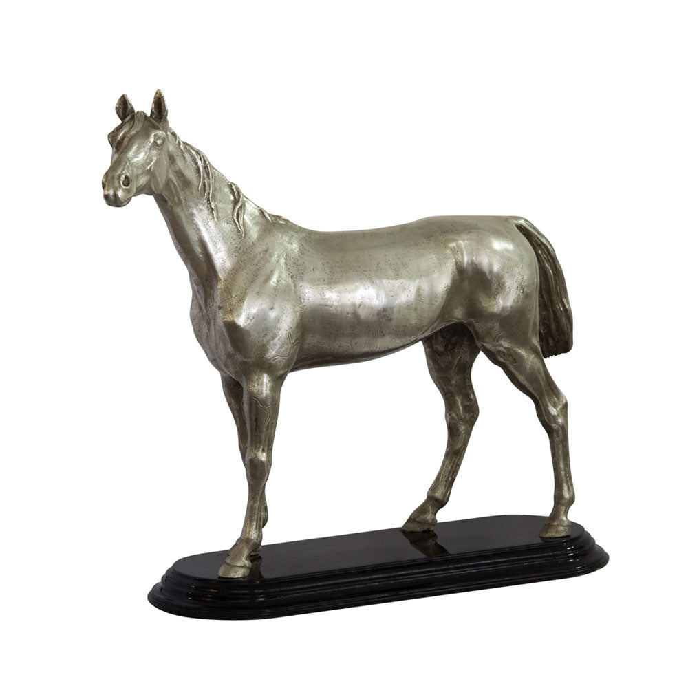 Horse #2 - Jansen Statue Silver image 0