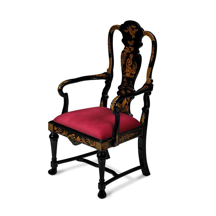 Chinoiserie High Chair | Jansen uk