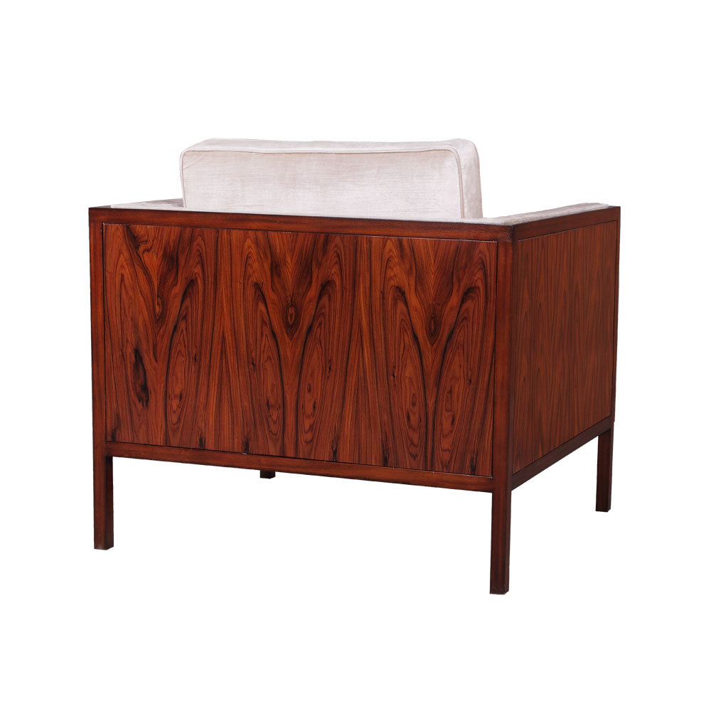 New Amsterdam Arm Chair, Wooden Panel | Jansen uk