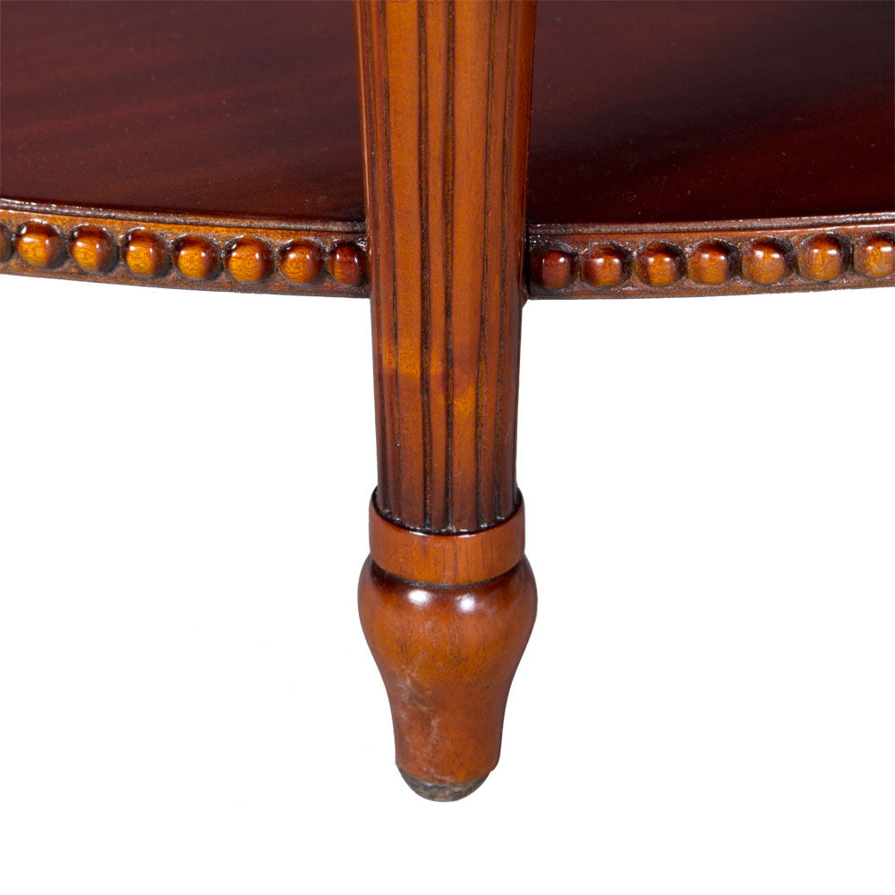 Oval Wooden Top Coffee Table Philippe | Jansen uk