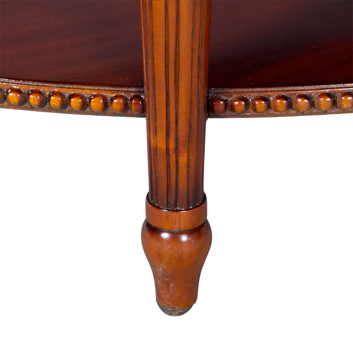 Oval Wooden Top Coffee Table Philippe | Jansen uk