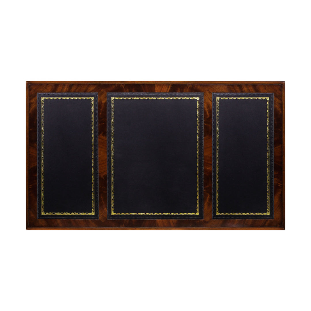 Writing Desk Irene, Leather Top | Jansen uk