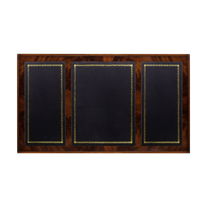 Writing Desk Irene, Leather Top | Jansen uk