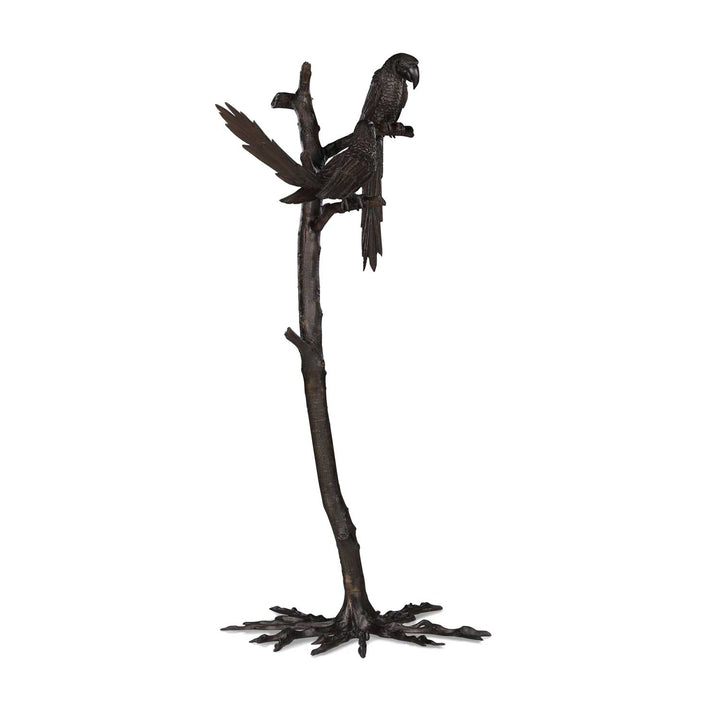 The Parrots on a Branch Statue in Antique | Jansen uk