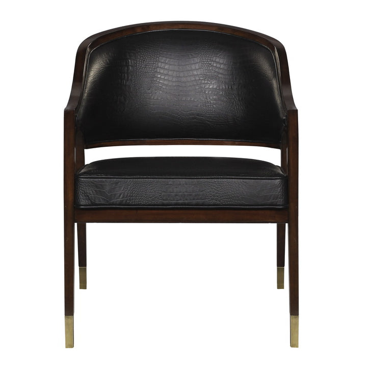 Chair Memphis, Swirl Back Panel, Mahogany Version | Jansen uk
