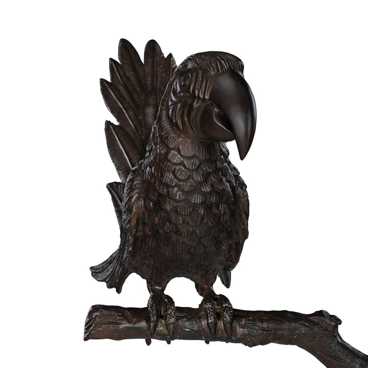 The Parrots on a Branch Statue in Antique | Jansen uk