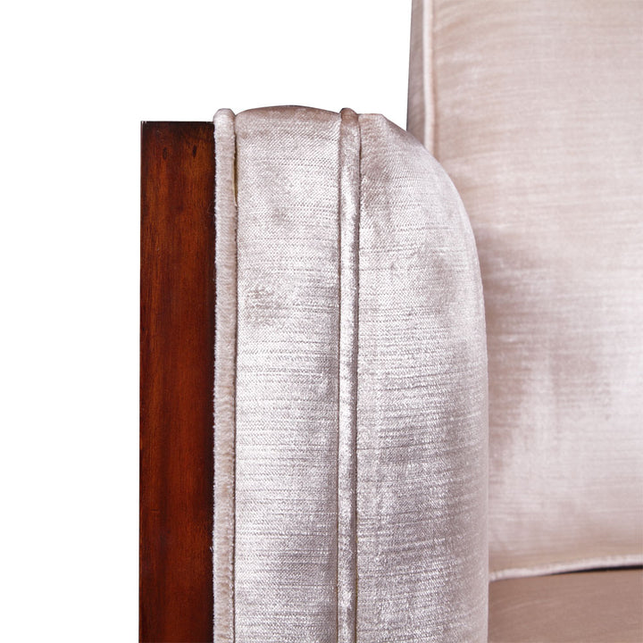 New Amsterdam Arm Chair, Wooden Panel | Jansen uk