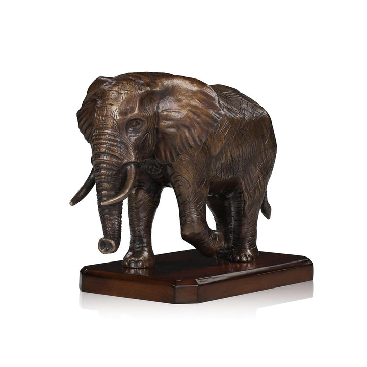 Elephant #6 - Jansen Statue Antique image 1