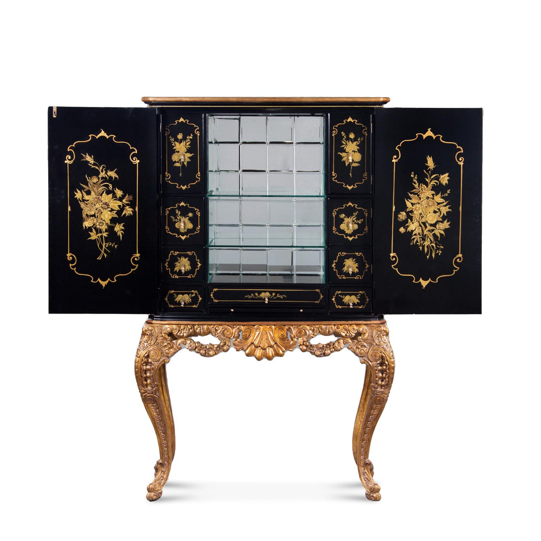 Carved Bar Chinoiserie, with Lighting | Jansen uk