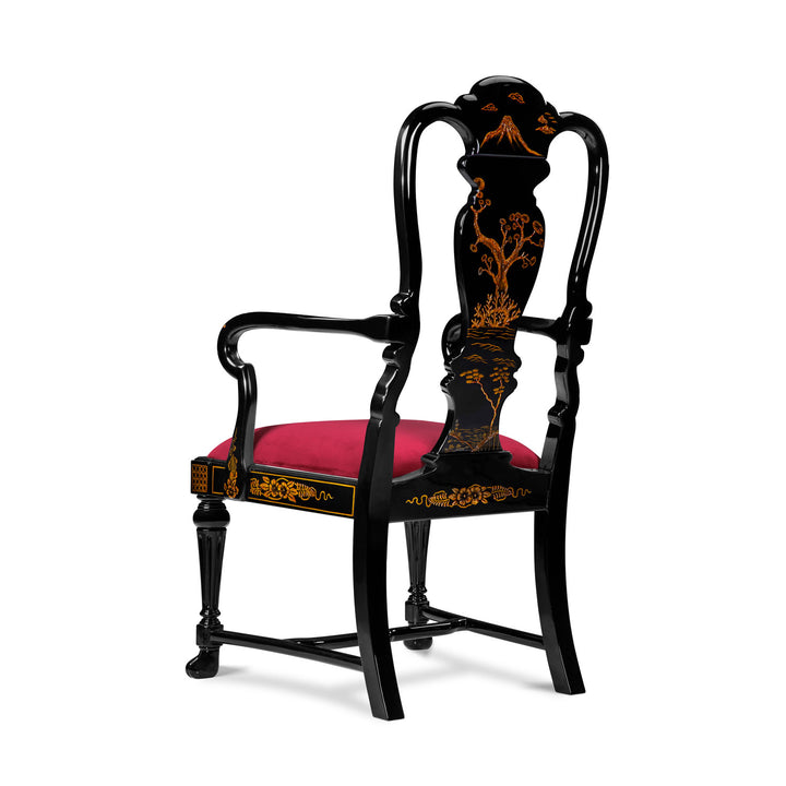 Chinoiserie High Chair | Jansen uk