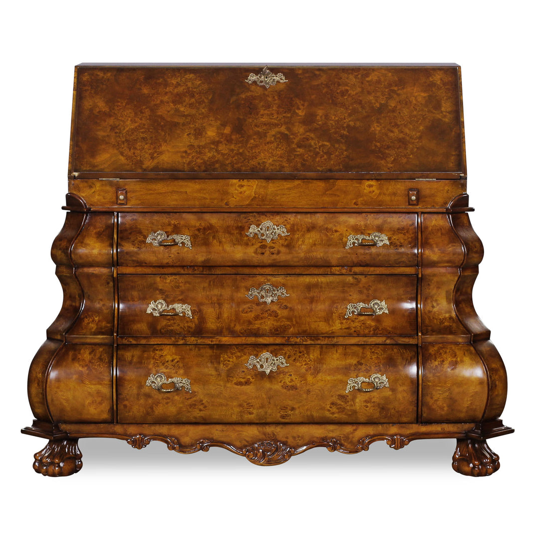 Bombe Bureau, With Leather | Jansen uk