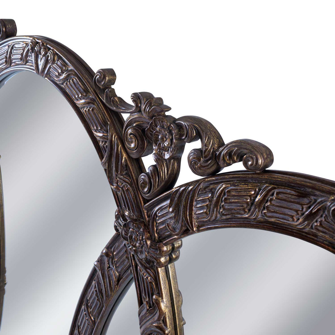 Triple Ovale Mirror | Jansen uk
