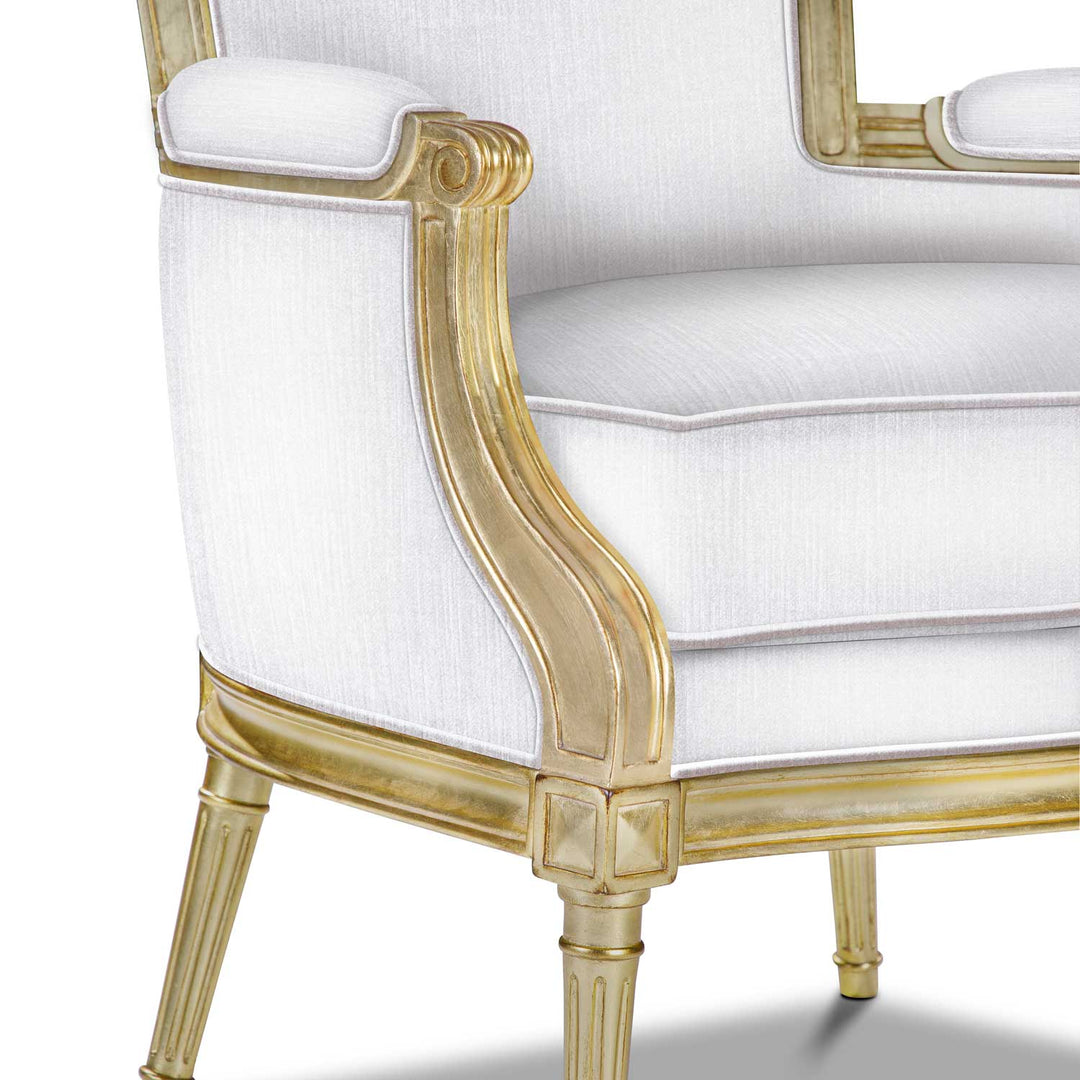 Louis XVI Comfort Lounge Chair | Jansen uk
