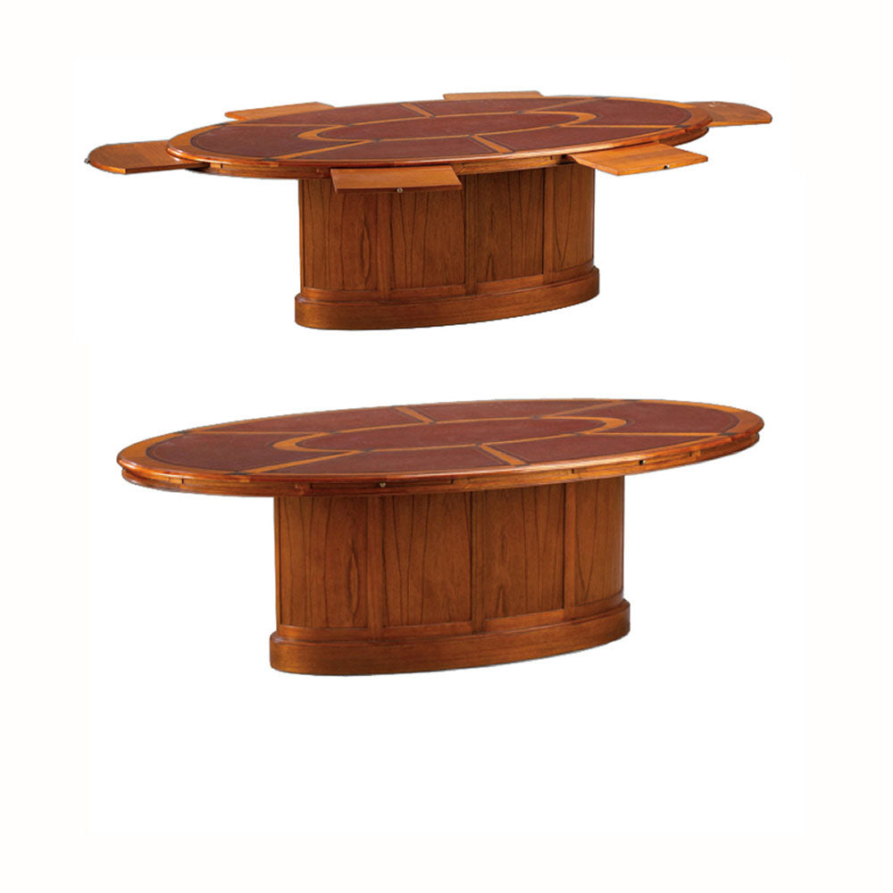 The Small Boardroom Table with Leather Top | Jansen uk