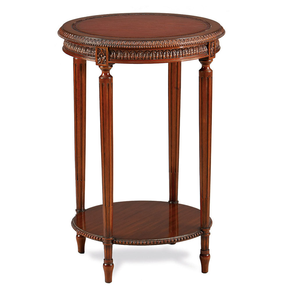 Side Table Philippe Leather Top | Jansen uk