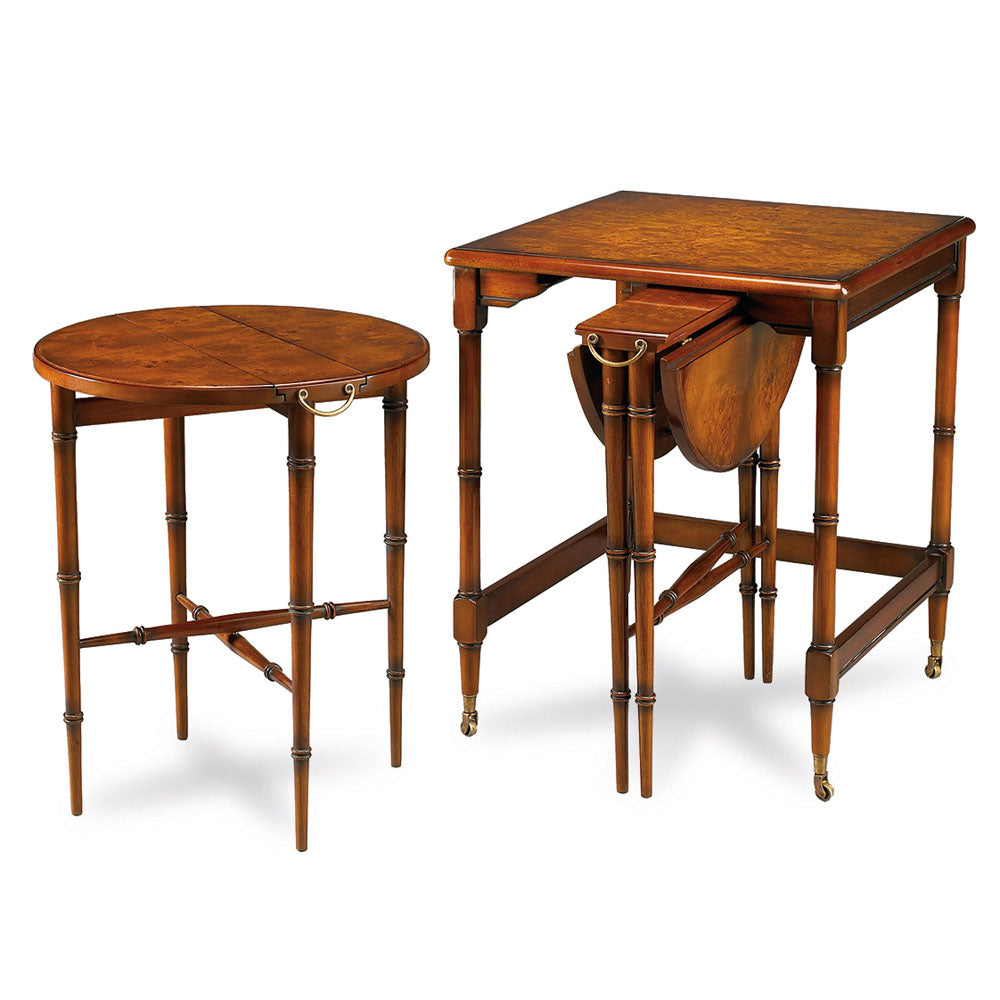 Nesting Table Burl Top | Jansen uk
