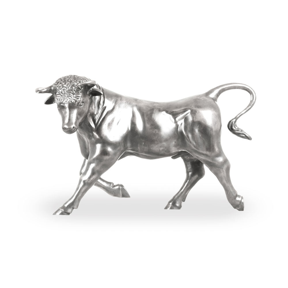The Bull Statue in Silver | Jansen uk