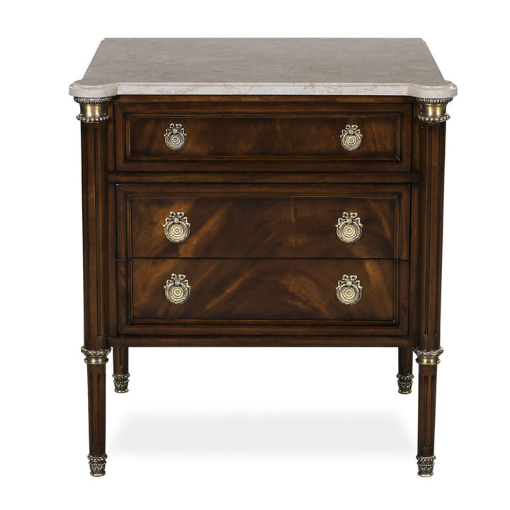 Nightstand Melissa, Marble Top | Jansen uk